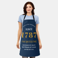 Elegant Birthday Blue Gold Baking