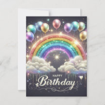 Elegant birthday card