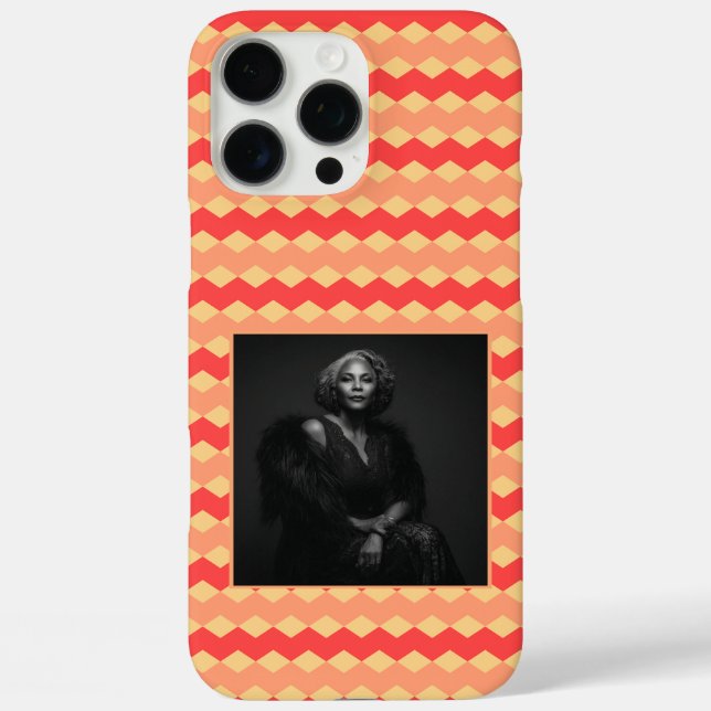 Elegant Birthday Gifts For Her Chevron Pattern  Case-Mate iPhone Case (Back)
