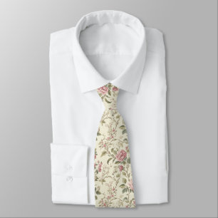 Elegant Birthday Gifts For Him Victorian Flower  Tie