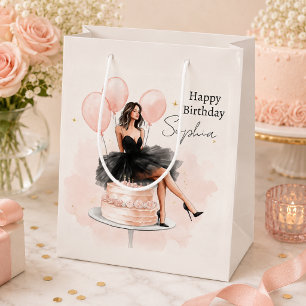 Elegant Birthday Girl Gift Bag