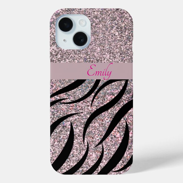 Elegant Birthday Phone Case – Chic Girly Personali (Back)