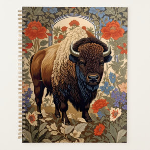 Elegant Bison William Morris Inspired Planner