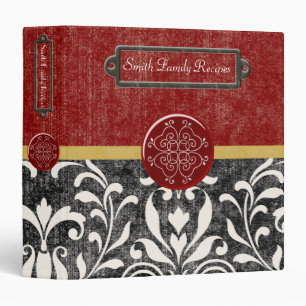 Elegant Bistro Recipe Binder