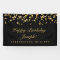 Elegant Black And Gold Fifty 50th Birthday Party
