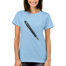 Elegant Black and Gold Fountain Pen