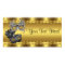 Elegant Black and Gold Masquerade Party Banner