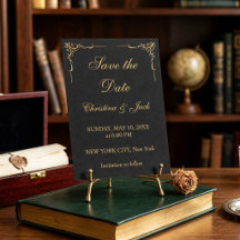 Elegant Black and Gold Ornate Flourish