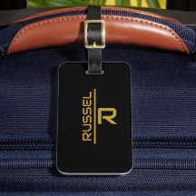Elegant Black and Gold Personalized Groomsmen 