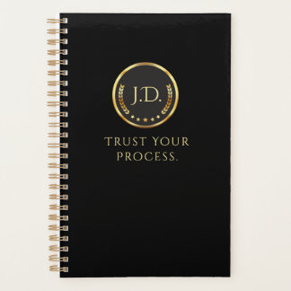 Elegant Black and Gold Planner