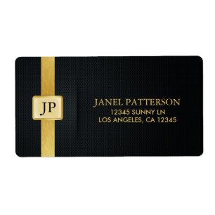 Elegant Black and Gold Professional