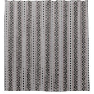 Elegant Black and Grey Ornamental Pattern