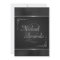 Elegant Black and Silver Wedding Invitations