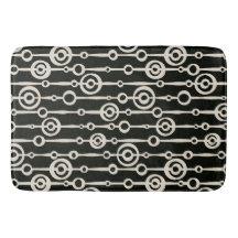 Elegant black and white abstract pattern