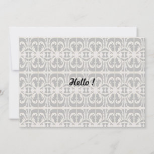 Elegant Black and White Invitation