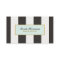 Elegant Black and White Stripes Fashion Boutique