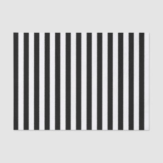 Elegant Black and White Tissue Paper