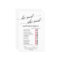 Elegant Black Calligraphy "He Said She Said" Game