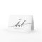 Elegant Black Calligraphy To My Dad Wedding