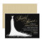 Elegant Black Champagne Wedding Gown Bridal Shower