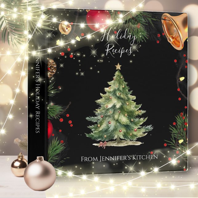 Elegant Black Christmas Photo Binder (Creator Uploaded)