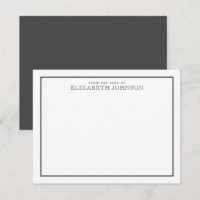 Elegant Black Formal Script