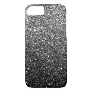 Elegant Black Glitter iPhone 7 case