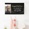 Elegant Black Gold 2025 Graduation Photo