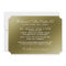Elegant Black|Gold Class Reunion Invitation