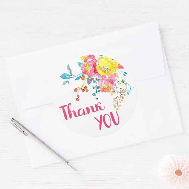 Elegant Black Gold Heart Circle Hand Made Custom  Classic Round Sticker (Envelope)