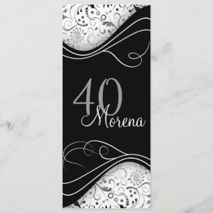 Elegant Black Invitation