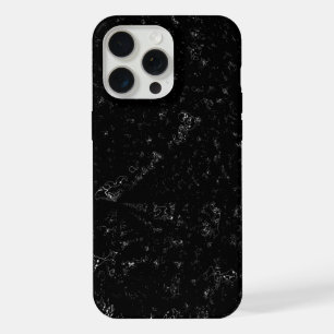 Elegant Black  Marble  iPhone 15 Pro Max Case