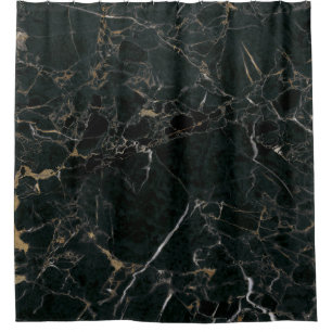 Elegant Black Marble: Textured Background