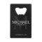 Elegant Black Personalized Groomsmen