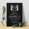 Elegant Black Skeleton Heart Gothic Wedding