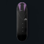 Elegant Black Suit - Add Your Name Skateboard<br><div class="desc">Elegant Black Suit - Add Your Name</div>