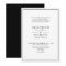 Elegant Black & White Classic Script Wedding