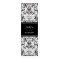 Elegant Black & White Damask Mini Bookmark