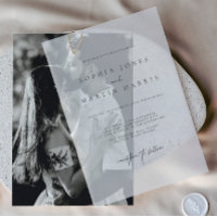Elegant Black & White Minimalist Wedding