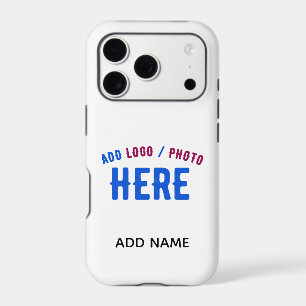 ÉLÉGANT BLANC PERSONNALISABLE MODERNE MARQUE VÉRIF