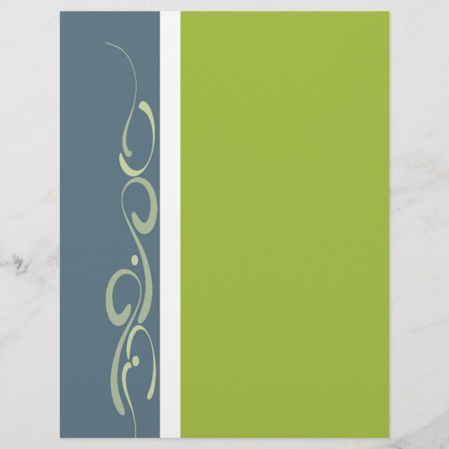 Elegant blank flyer background (Front)