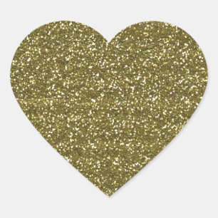 Elegant Blank Gold Glitter Seals