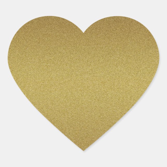 Elegant Blank Gold Glitter Seals (Front)