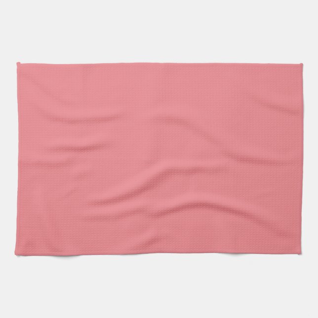 Elegant Blank Template Charisma Red Solid Colour Kitchen Towel (Horizontal)