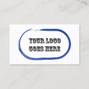 Elegant Blk 7 day Logo Appointment Reminder Cards