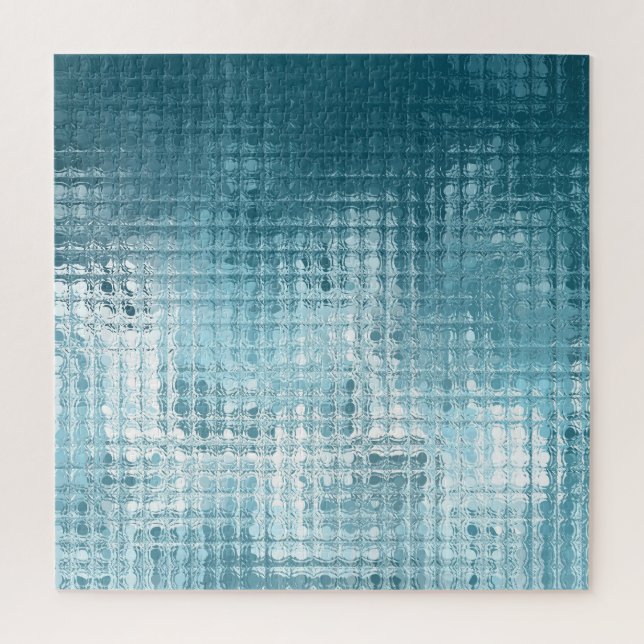 Elegant Blue Abstract: Beautiful Background Jigsaw Puzzle (Vertical)