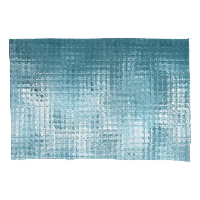 Elegant Blue Abstract: Beautiful Background Pillowcase (Front)