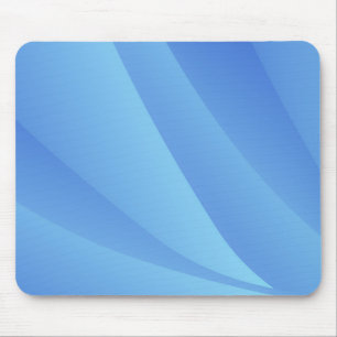 Elegant Blue Abstract Geometric Background   Mouse Pad