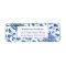 Elegant Blue And White Chinoiserie Return Address