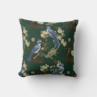 Elegant Blue birds pillows